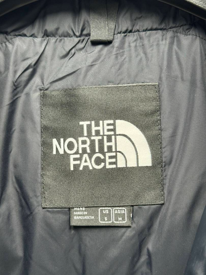 110429 Men's and women's classic high and full embroidered logo down vest clothes on the north side