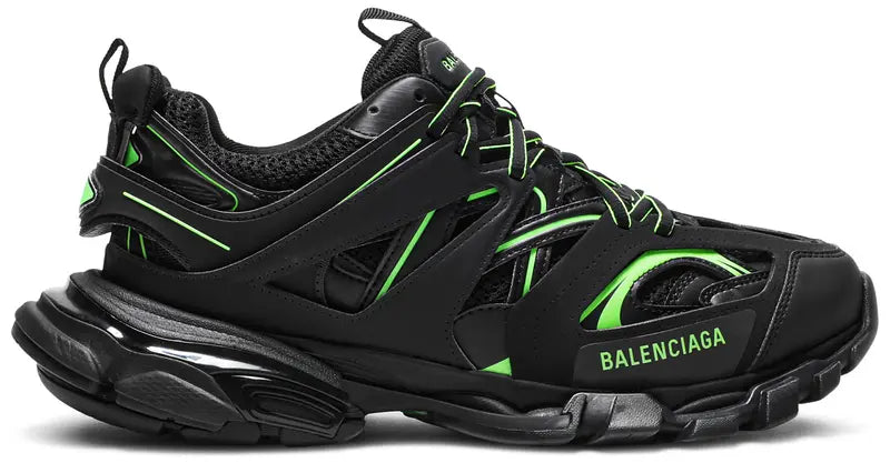 Balenciaga Track LED Sneaker (Black & Green)
