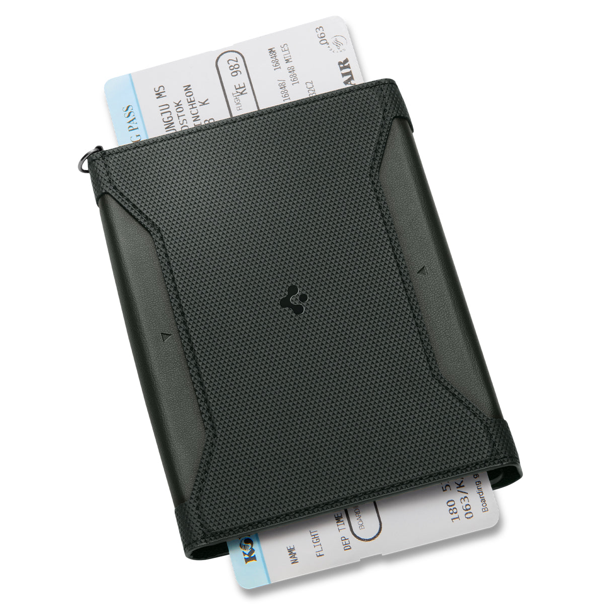 Spigen Passport Holder Case – RFID Blocking Travel Wallet with Card Slots & SIM Storage