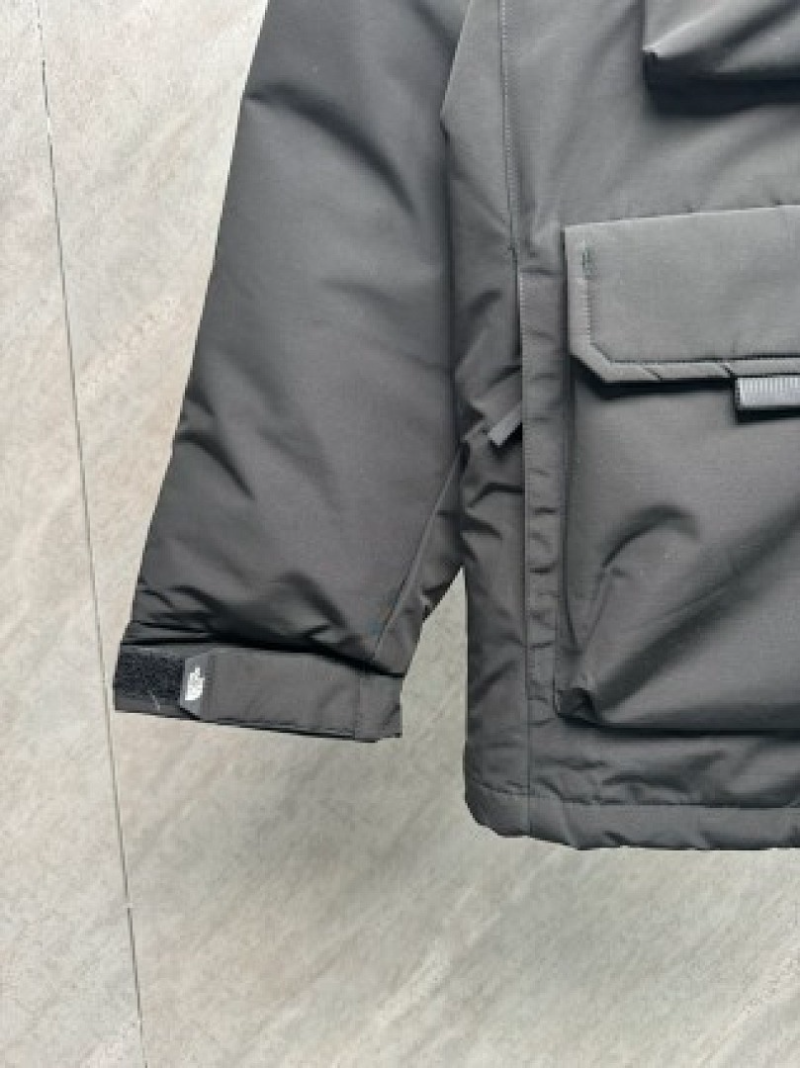 105891 Men's and women's northern workwear with multiple pockets, hooded down jacket, clothes