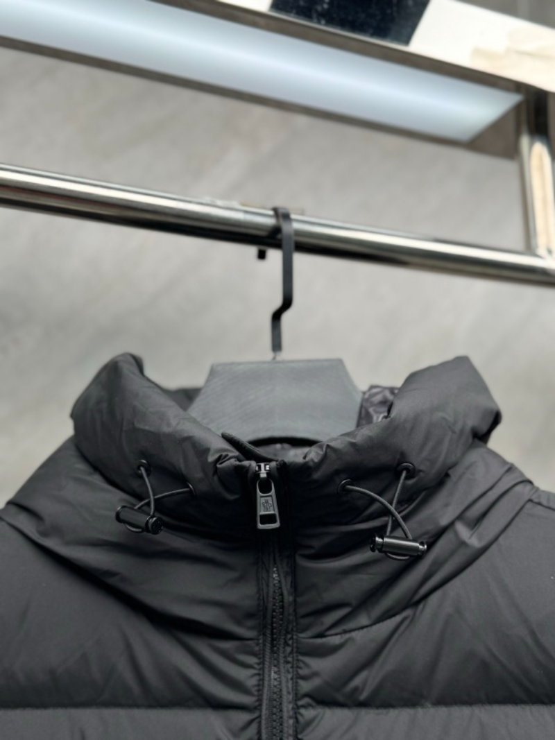 110211 New large standard mid length down jacket Top quliaty 1:1 clothing