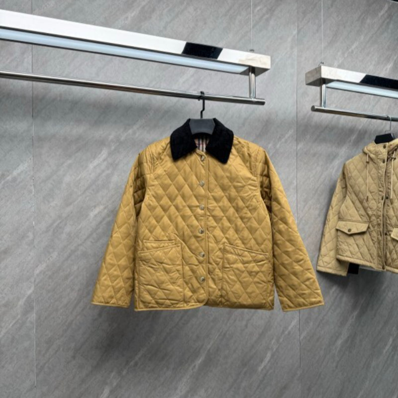 110089  New pocket letter embroidered cotton jacket Top quliaty 1:1 clothing