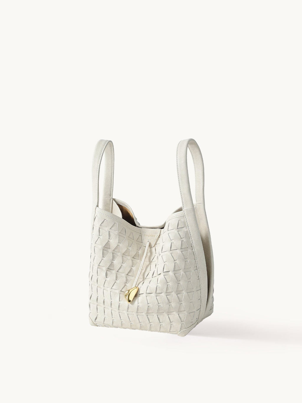 Lattice Bucket Bag